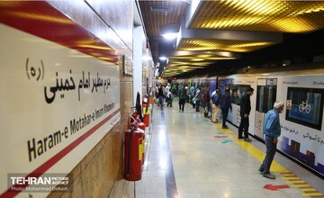 افزایش سرویس دهی مترو در آخر هفته