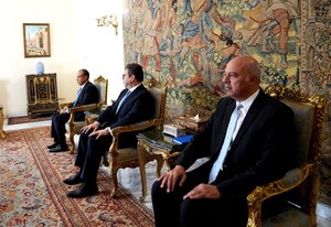 دیدار مهم عراقچی با عبدالفتاح السیسی + تصاویر