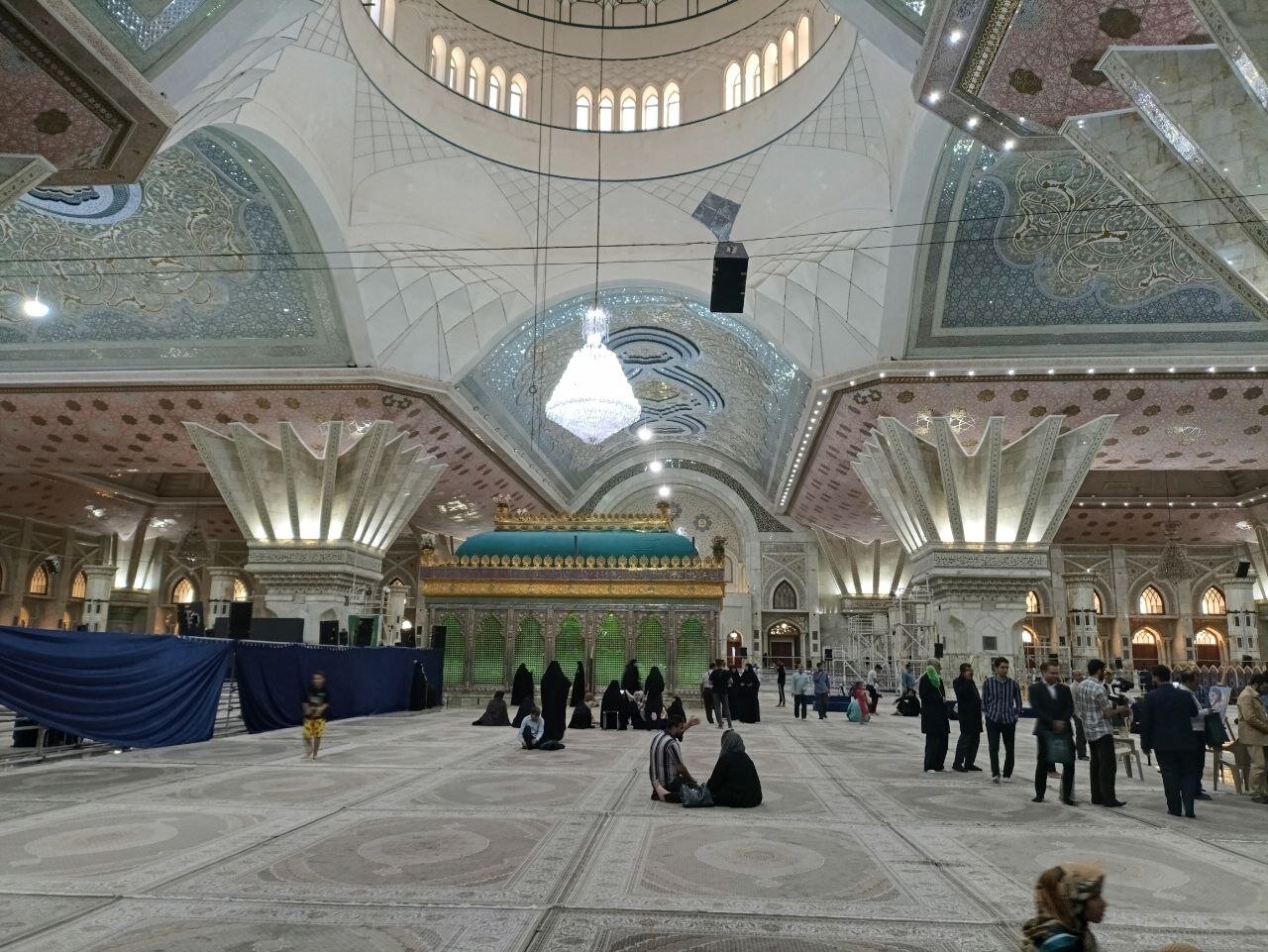 یادِ مستدامِ روح الله|حال‌وهوای حرم امام خمینی در آستانه سالروز رحلت