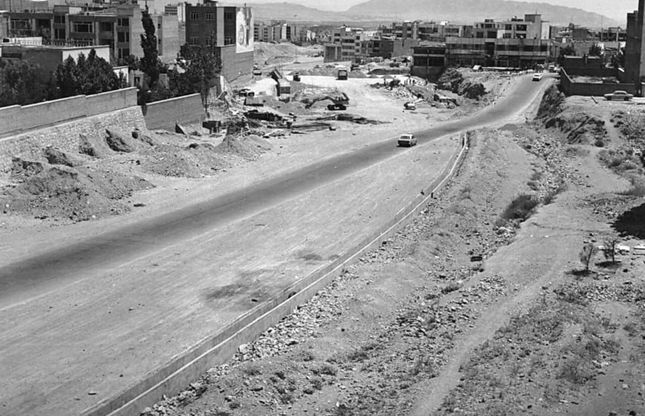 بزرگراه مدرس، ۵۵سال پیش