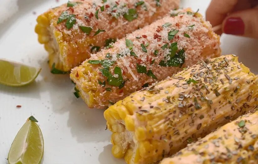 طرز تهیه ذرت مکزیکی آب پز به سبک خیابانی به ۲ روش
