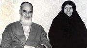 نامه عاشقانه امام خمینی (ره) به همسرش + ویدو