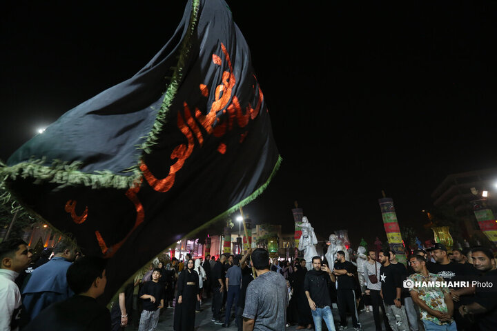 مراسم عزاداری ایام مسلمیه در حرم مطهر حضرت عبدالعظیم(ع)