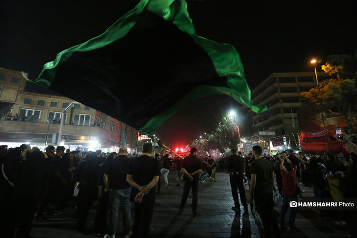 مراسم عزاداری ایام مسلمیه در حرم مطهر حضرت عبدالعظیم(ع)