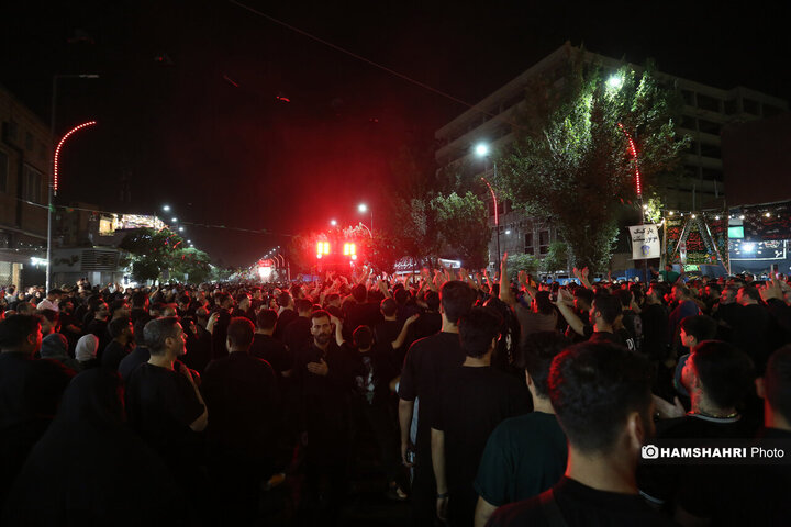 مراسم عزاداری ایام مسلمیه در حرم مطهر حضرت عبدالعظیم(ع)