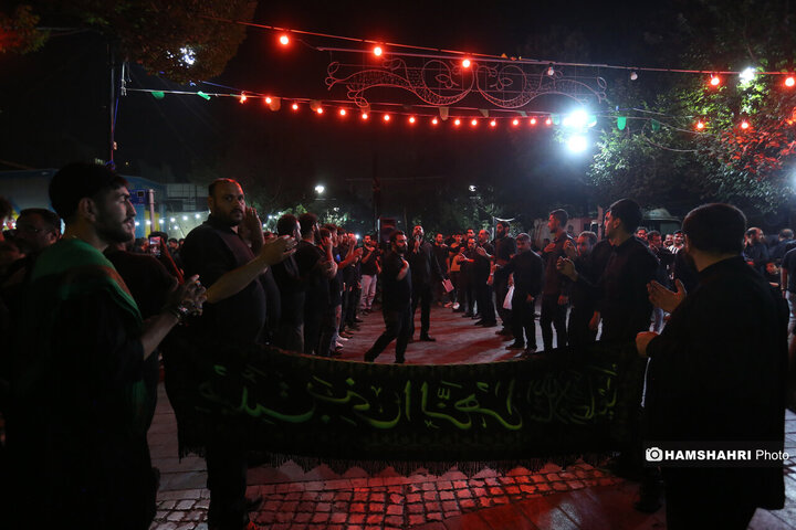 مراسم عزاداری ایام مسلمیه در حرم مطهر حضرت عبدالعظیم(ع)