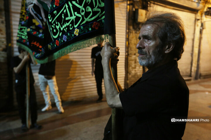 مراسم عزاداری ایام مسلمیه در حرم مطهر حضرت عبدالعظیم(ع)