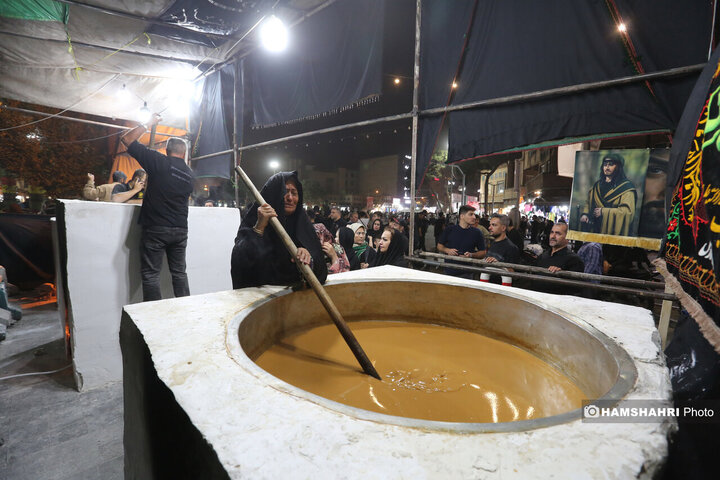 مراسم عزاداری ایام مسلمیه در حرم مطهر حضرت عبدالعظیم(ع)