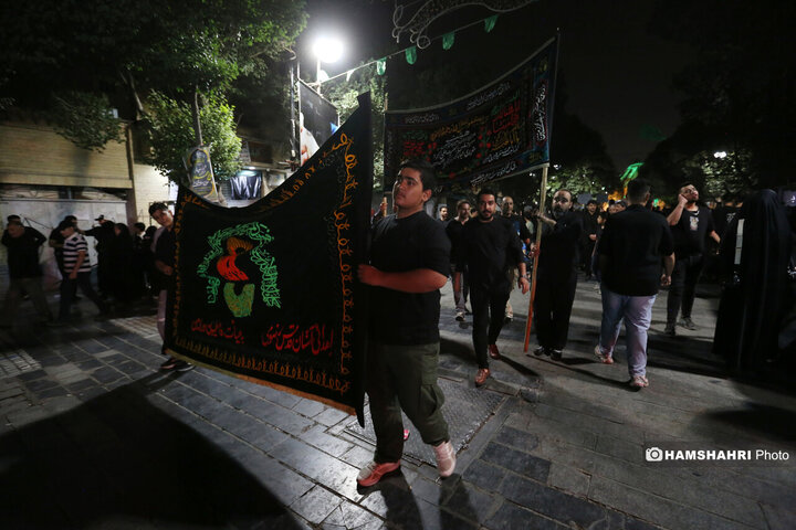 مراسم عزاداری ایام مسلمیه در حرم مطهر حضرت عبدالعظیم(ع)