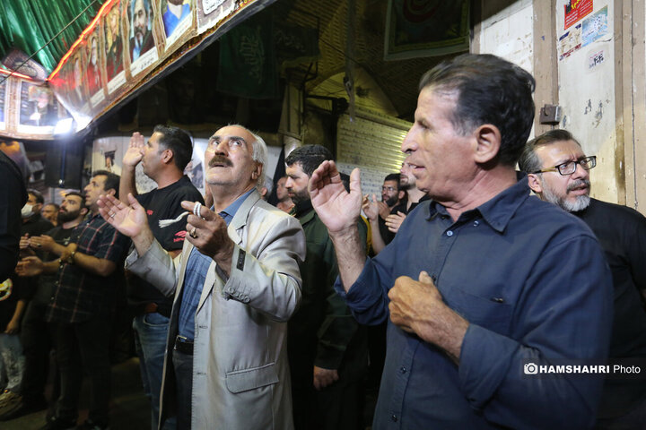 مراسم عزاداری ایام مسلمیه در حرم مطهر حضرت عبدالعظیم(ع)