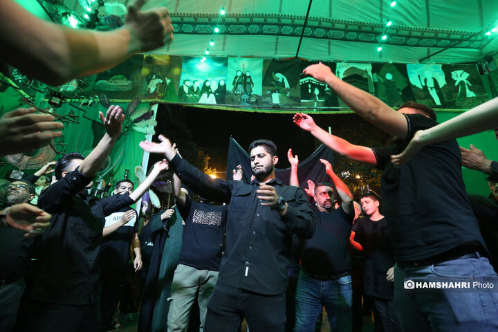 مراسم عزاداری ایام مسلمیه در حرم مطهر حضرت عبدالعظیم(ع)