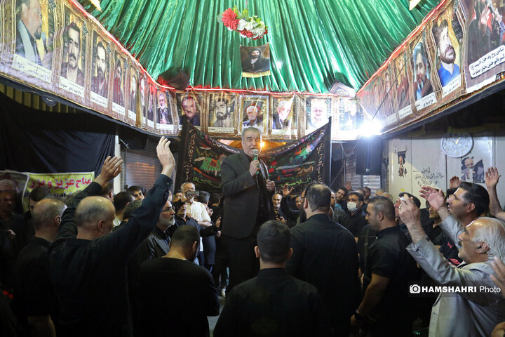 مراسم عزاداری ایام مسلمیه در حرم مطهر حضرت عبدالعظیم(ع)