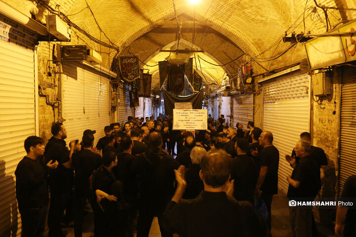 مراسم عزاداری ایام مسلمیه در حرم مطهر حضرت عبدالعظیم(ع)