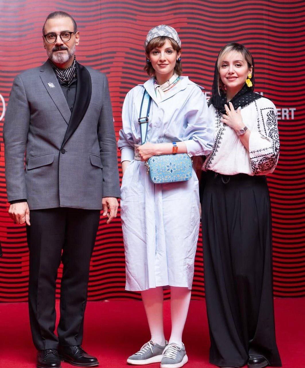 استایل جالب بازیگران تاسیان در کنار علیرضا قربانی | تصاویر