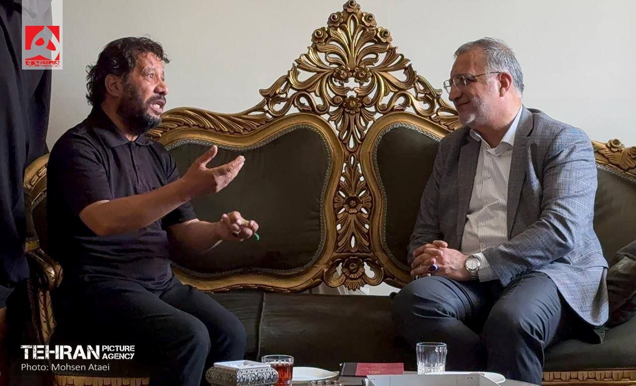 دیدار زاکانی با اسفندقه