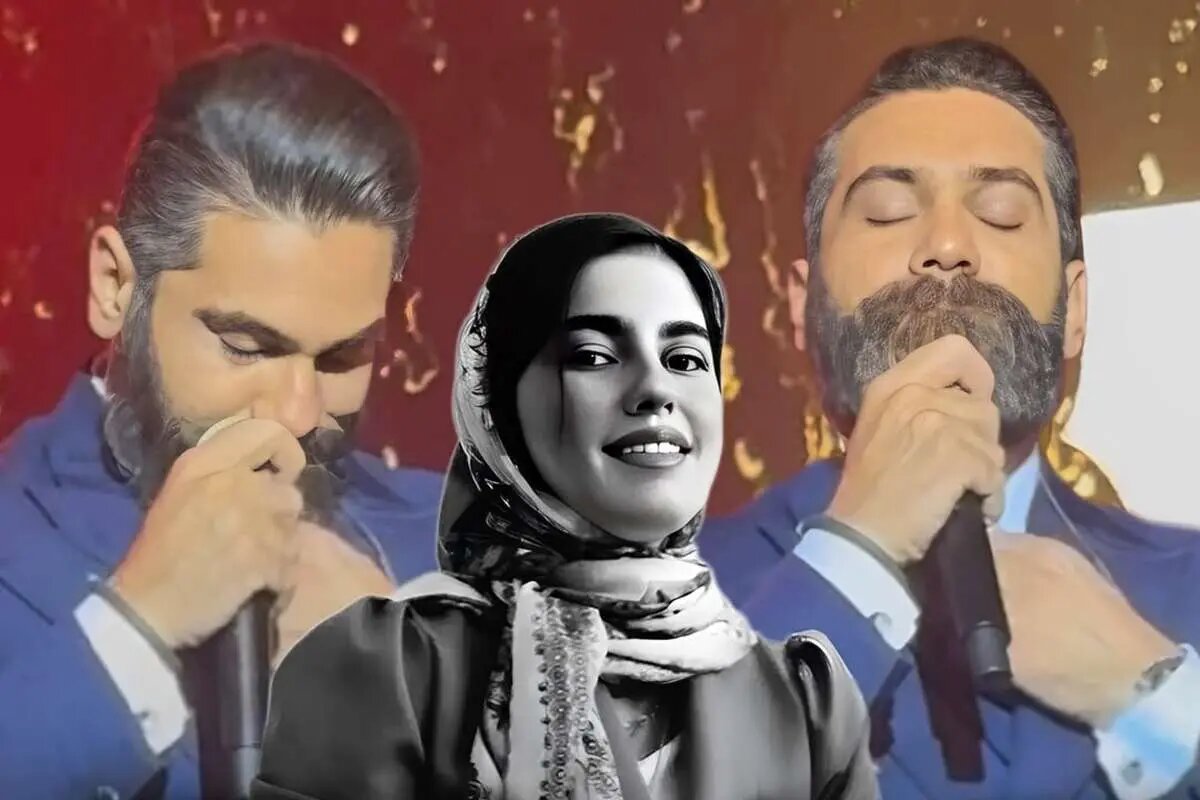لحظه‌ بغض کردن این خواننده برای الهه | این قطعه‌ دردناک را برای او خواند | بشنوید