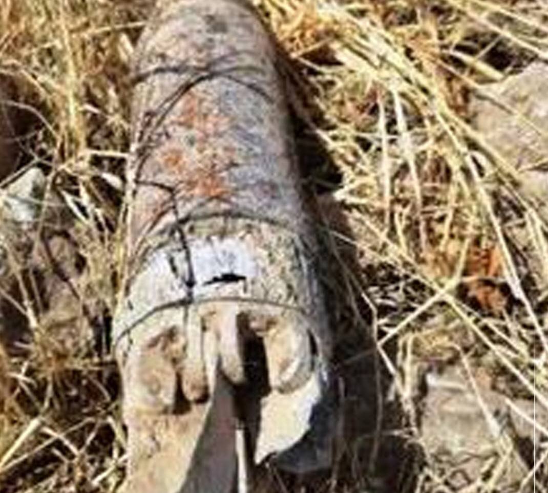 گلوله توپ جنگی در سرپلذهاب | عکس