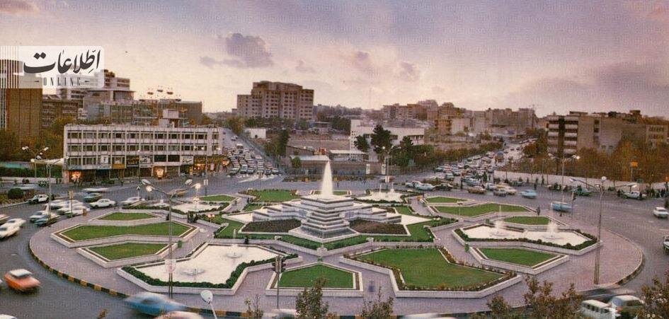 عکس های کمتر دیده شده از میدان ونک | وقتی ونک میزبان تخت جمشید بود