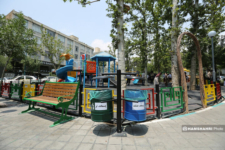 بهره برداری از اولین میدانگاه محیط زیستی شهر تهران و 24 پروژه خدمات شهری فضای سبز و محیط زیستی