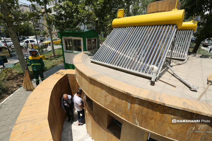 بهره برداری از اولین میدانگاه محیط زیستی شهر تهران و 24 پروژه خدمات شهری فضای سبز و محیط زیستی