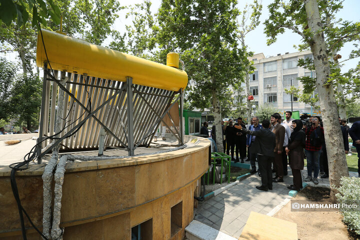 بهره برداری از اولین میدانگاه محیط زیستی شهر تهران و 24 پروژه خدمات شهری فضای سبز و محیط زیستی