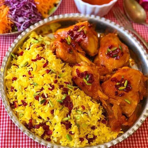 طرز تهیه زرشک پلو با مرغ مجلسی با طعم بی نظیر