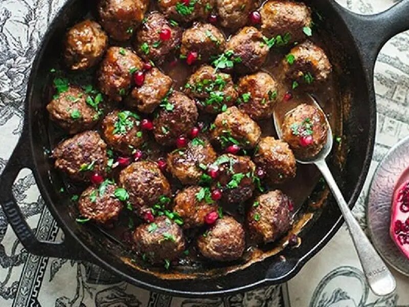 نافله خوزستانی؛ شامی کباب سنتی با سس مخصوص