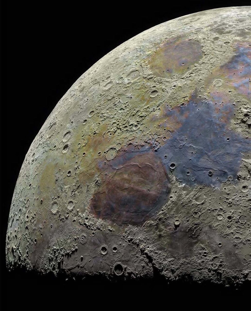 واضحترین عکسی که بدون هوش مصنوعی تا کنون از ماه گرفته شده است | عکس