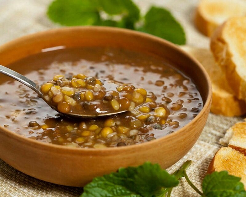 رسپی متفاوت عدسی ؛ لعاب دار و خوشمزه بهتر از قهوه خانه و رستوران