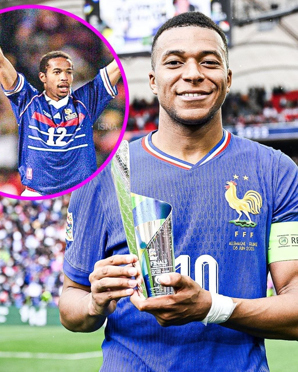 امباپه رکورد تیری آنری را شکست