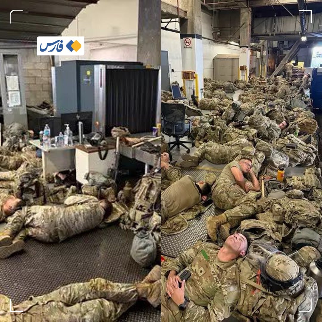 آنها مجبورند روی زمین بخوابند و روی هم انباشته شوند...| تقابل نیوسام و ترامپ وارد فاز جدید شد + عکس