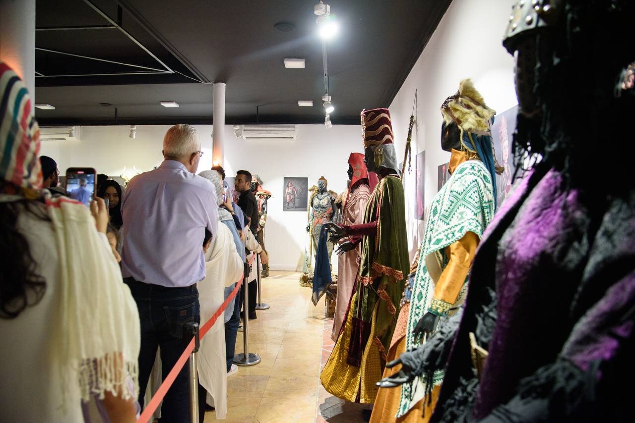 نمایش لباسهای رستم، سهراب، تهمینه و اسفندیار در خانه هنرمندان