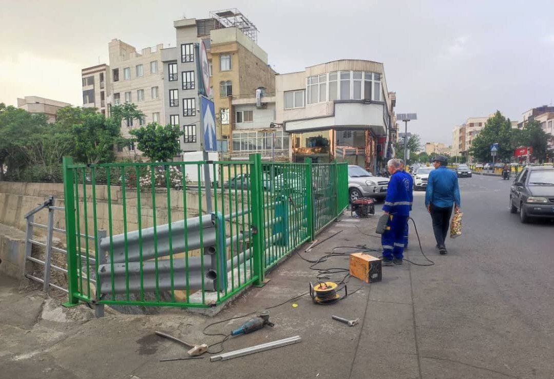مسیل منوچهری ایمن تر می شود مسیل منوچهری