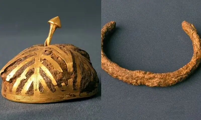 فلزی اسرارآمیز از دنیایی بیگانه در گنجینهای ۳۰۰۰ ساله | عکس