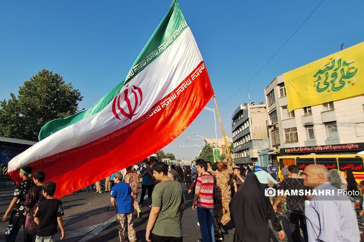 مراسم‌ غدیر با شعار «ایران، ذوالفقار علی (ع)»