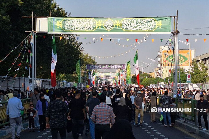 مراسم‌ غدیر با شعار «ایران، ذوالفقار علی (ع)»