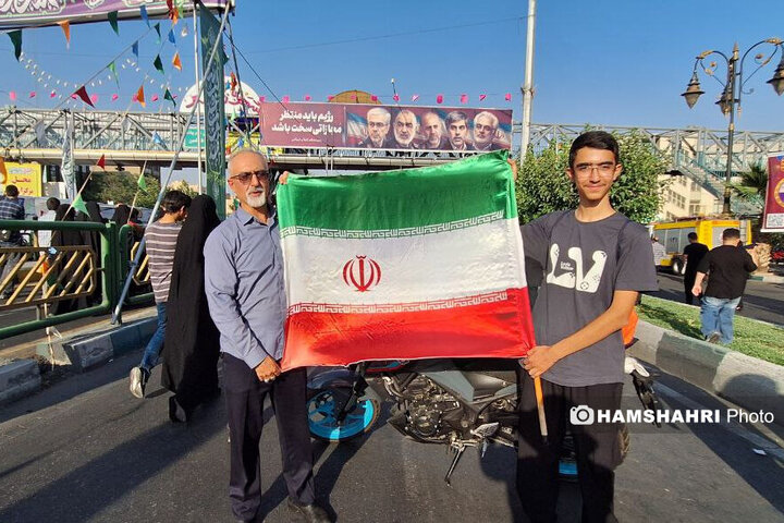 مراسم‌ غدیر با شعار «ایران، ذوالفقار علی (ع)»