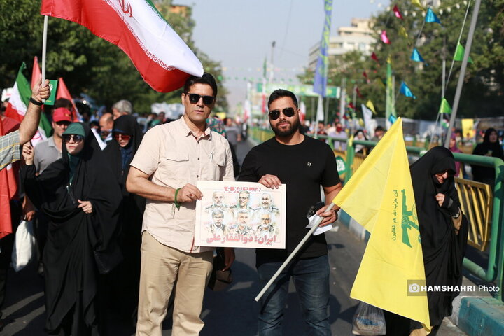 مراسم‌ غدیر با شعار «ایران، ذوالفقار علی (ع)»