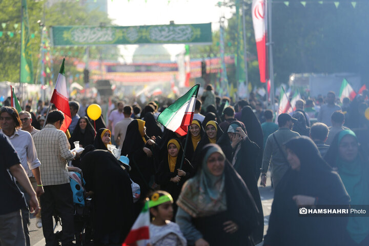 مراسم‌ غدیر با شعار «ایران، ذوالفقار علی (ع)» 2