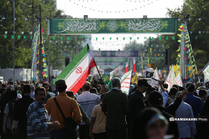 مراسم‌ غدیر با شعار «ایران، ذوالفقار علی (ع)» 2