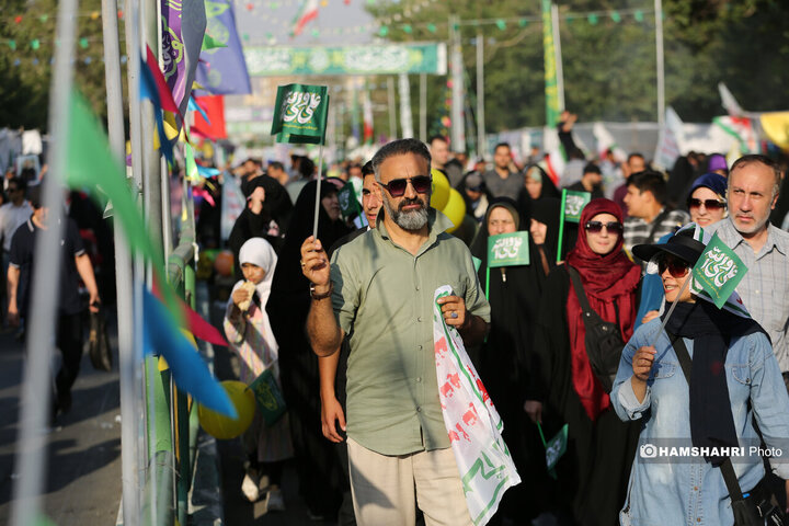 مراسم‌ غدیر با شعار «ایران، ذوالفقار علی (ع)» 2