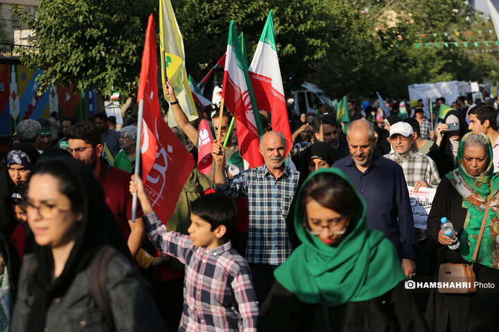 مراسم‌ غدیر با شعار «ایران، ذوالفقار علی (ع)» 2