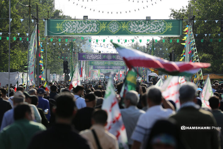 مراسم‌ غدیر با شعار «ایران، ذوالفقار علی (ع)» 2