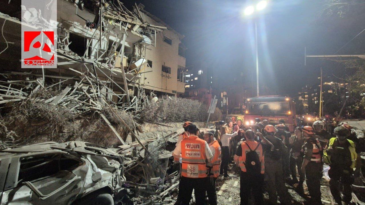 قدرت تخریب موشکهای سپاه به در حمله به اسرائیل را ببینید + تصاویر