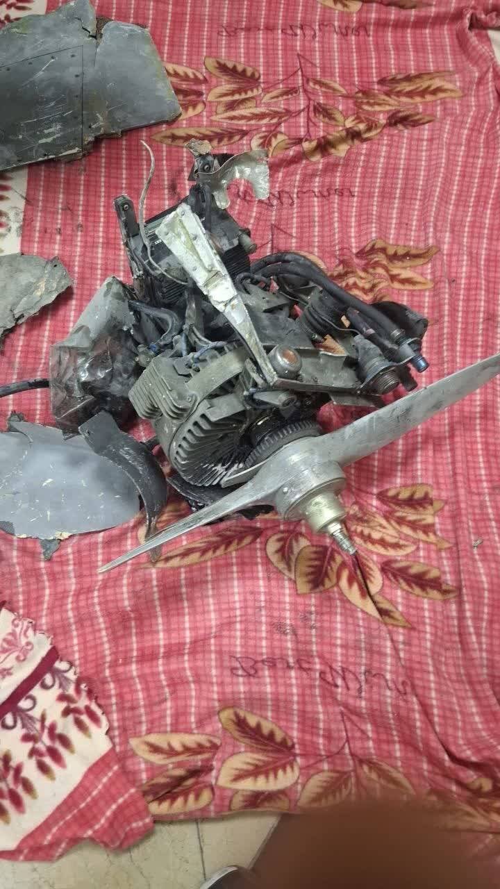 تصاویر موشکهای کروز و پهپادهای رهگیری شده اسرائیل توسط پدافند ایران