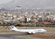 تمدید لغو پروازها تا این تاریخ | آسمان مرکز و غرب کشور به روی پروازهای بین‌المللی باز شد
