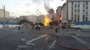 آتش‌سوزی انبار نفت شهران مهار شد