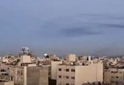 لحظه انهدام پرتابه‌های اسرائیلی در آسمان مشهد + فیلم