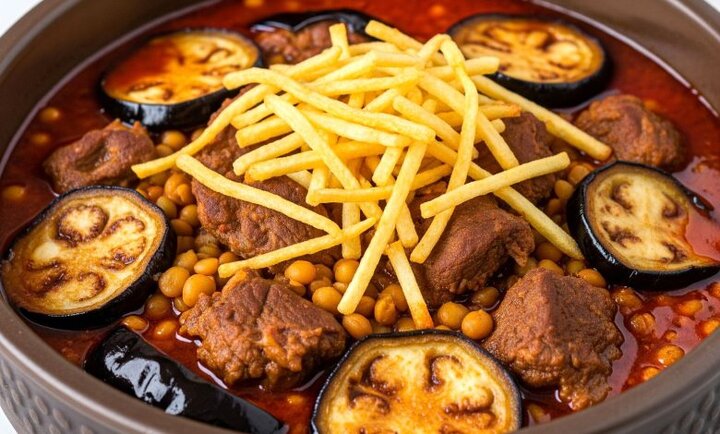 طرز تهیه خورشت قیمه بادمجان مجلسی با تمام فوت و فن ها
