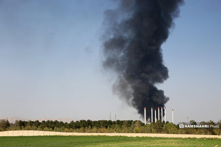 حمله اسرائیل به پالایشگاه نفت تهران